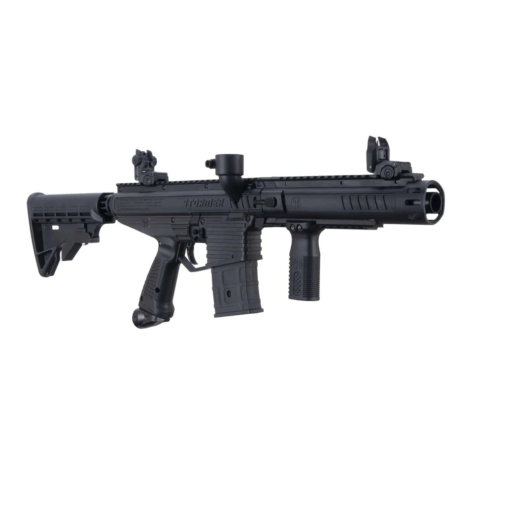 Tippmann Stormer Elite Dual Fed Marker - Black Markers