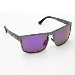 VIRTUE V-INERTIA POLARIZED SUNGLASSES - GUNMETAL AMETHYST Lens