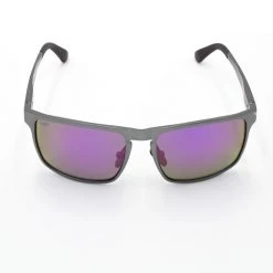 VIRTUE V-INERTIA POLARIZED SUNGLASSES - GUNMETAL AMETHYST Lens
