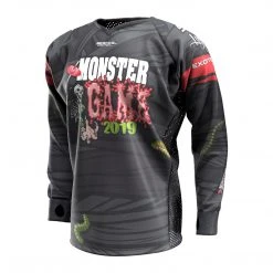 Social Paintball 2019 Michigan Monster Game Custom Event SMPL Jersey, Red Team