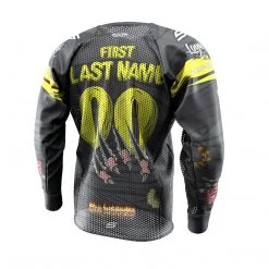Social Paintball 2019 Michigan Monster Game Custom Event SMPL Jersey, Yellow Team