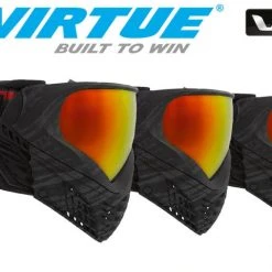 VIRTUE VIO CONTOUR II GOGGLE - GRAPHIC BLACK FIRE (3 PACK)
