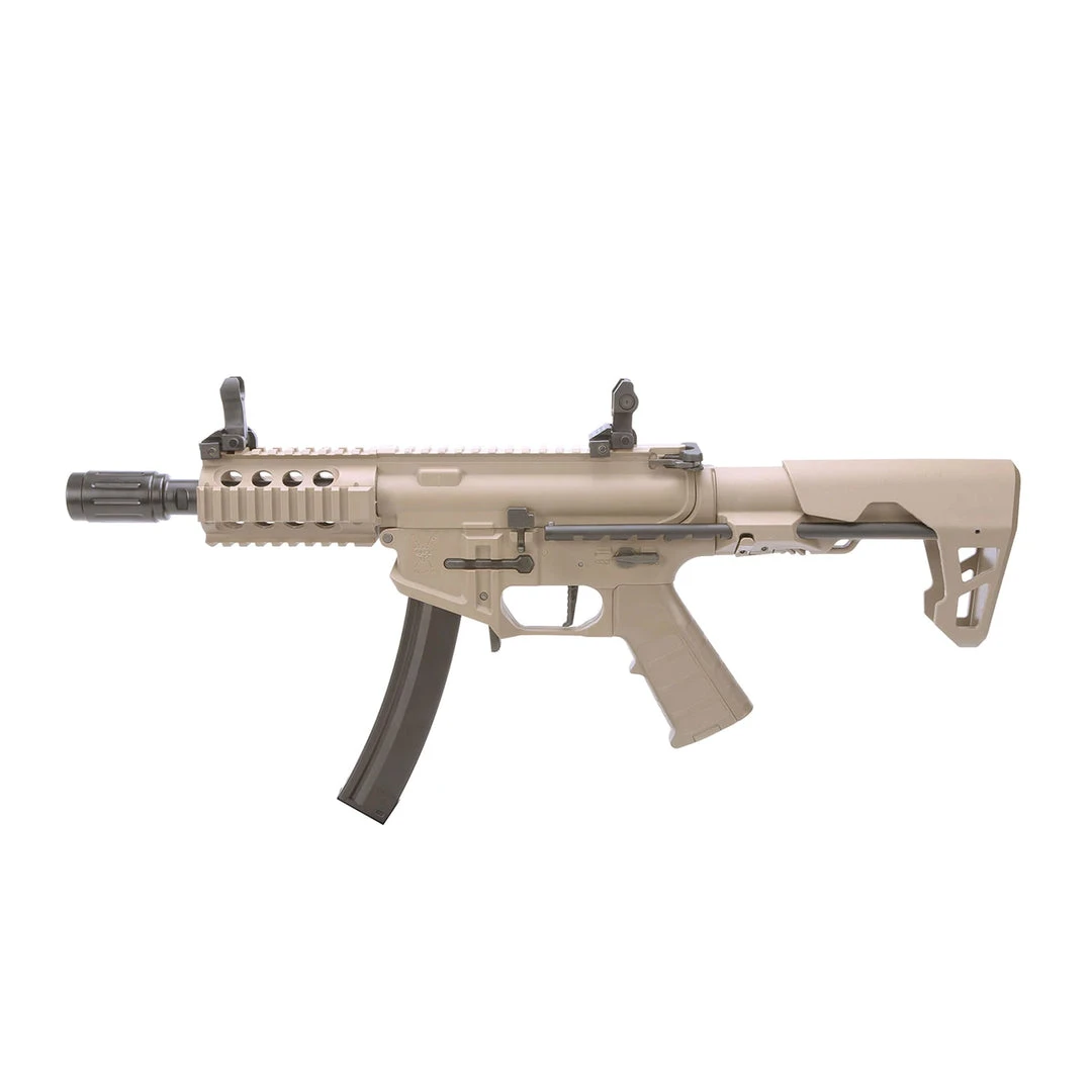 Tippmann VIEW ALL AIRSOFT GUNS King Arms PDW 9mm SBR Shorty - Desert Earth 1 Tippmann VIEW ALL AIRSOFT GUNS King Arms PDW 9mm SBR Shorty - Desert Earth