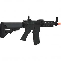 Tippmann VIEW ALL AIRSOFT GUNS BT M4 CQB RIS-Black (US Orange Tip) 10.5