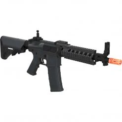 Tippmann VIEW ALL AIRSOFT GUNS BT M4 CQB RIS-Black (US Orange Tip) 10.5