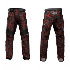 Valken Apparels Hyper Camo Scarlet Grit V3 Custom Paintball Pants