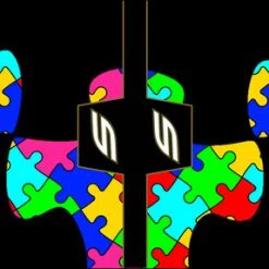 Valken 2018 Pathfinders For Autism Team Defiance Custom Charity Barrel Cover