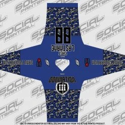 Social Paintball 2020 Paintball Charleston Domination 3 Custom Event SMPL Jersey, Blue Sanu Federation 6 Social Paintball 2020 Paintball Charleston Domination 3 Custom Event SMPL Jersey, Blue Sanu Federation