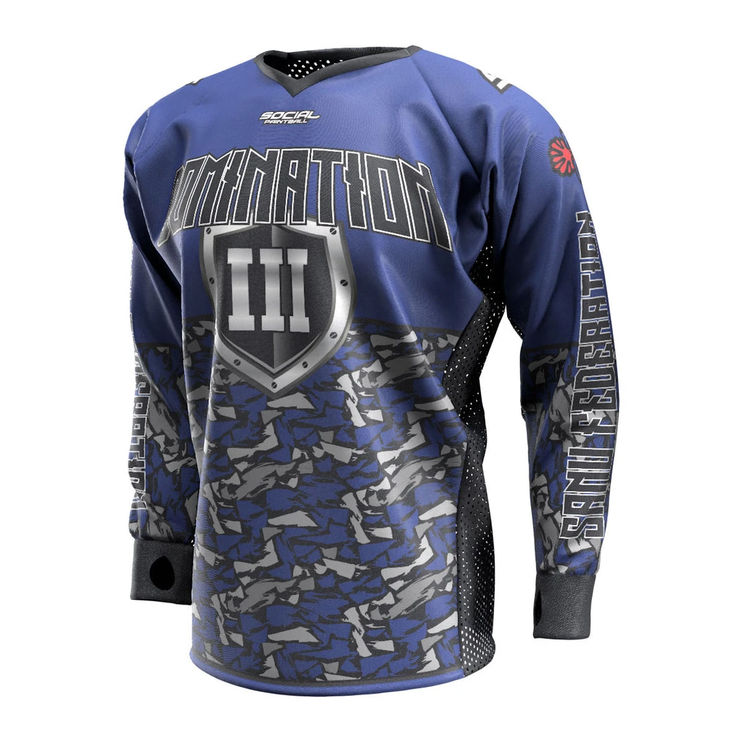 Social Paintball 2020 Paintball Charleston Domination 3 Custom Event SMPL Jersey, Blue Sanu Federation 1 Social Paintball 2020 Paintball Charleston Domination 3 Custom Event SMPL Jersey, Blue Sanu Federation