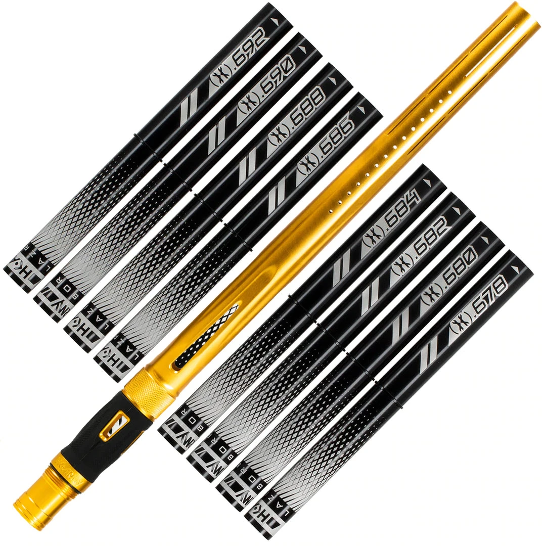 HK Army LAZR BARREL KIT - DUST GOLD - BLACK INSERTS - COCKER THREADS 1 HK Army LAZR BARREL KIT - DUST GOLD - BLACK INSERTS - COCKER THREADS