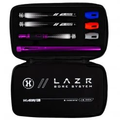 HK Army LAZR BARREL KIT - DUST PURPLE - BLACK INSERTS - COCKER THREADS