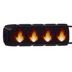 Valken Barrel Covers LE SERIES BAYONET - FIRE EMOJI BLACK