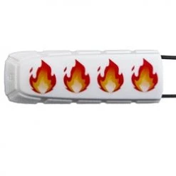 Valken LE SERIES BAYONET - FIRE EMOJI WHITE Barrel Covers