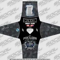 Social Paintball Fox’s Den Unpadded SMPL Jersey, Black Ops Camo