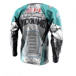 Social Paintball Fox’s Den Unpadded SMPL Jersey, Connecticut Teal