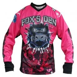 Social Paintball Fox’s Den Unpadded SMPL Jersey, Attack Pink