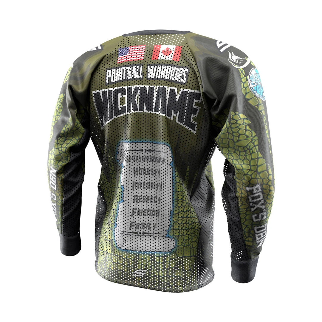 Social Paintball Fox’s Den Unpadded SMPL Jersey, Florida Gator Swamp 2 Social Paintball Fox’s Den Unpadded SMPL Jersey, Florida Gator Swamp