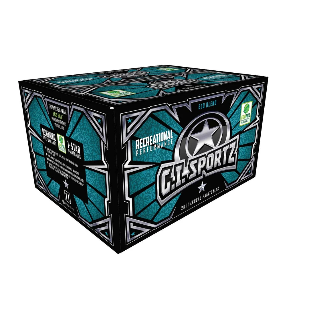 G.I. Sportz 1-STAR Paintballs - 2000ct 3 G.I. Sportz 1-STAR Paintballs - 2000ct