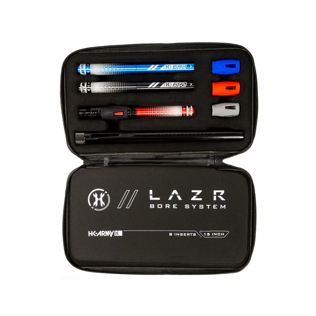 HK Army LAZR BARREL KIT - POLISH BLACK - COLORED INSERTS - LUXE THREADS 2 HK Army LAZR BARREL KIT - POLISH BLACK - COLORED INSERTS - LUXE THREADS