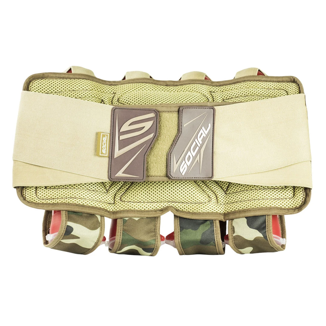 Valken Grit Pod Pack Harness, 4+7 Coyote Tan Woodland Camo All Harnesses 2 Valken Grit Pod Pack Harness, 4+7 Coyote Tan Woodland Camo All Harnesses