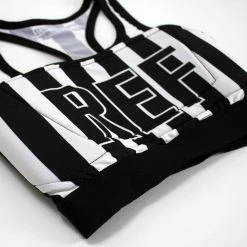 Valken Grit Women’s Racerback Padded Sports Bra, Zebra Ref 6 Valken Grit Women’s Racerback Padded Sports Bra, Zebra Ref