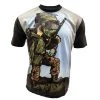 Social Paintball Grit Dry-Wick Shirt, Weekend Warrior, Paintball Cartoon Series