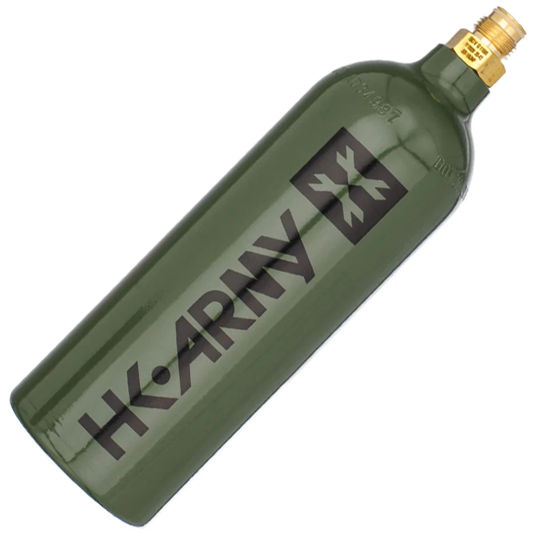 HK Army 20OZ ALUMINUM C02 AIR TANK - OLIVE 1 HK Army 20OZ ALUMINUM C02 AIR TANK - OLIVE