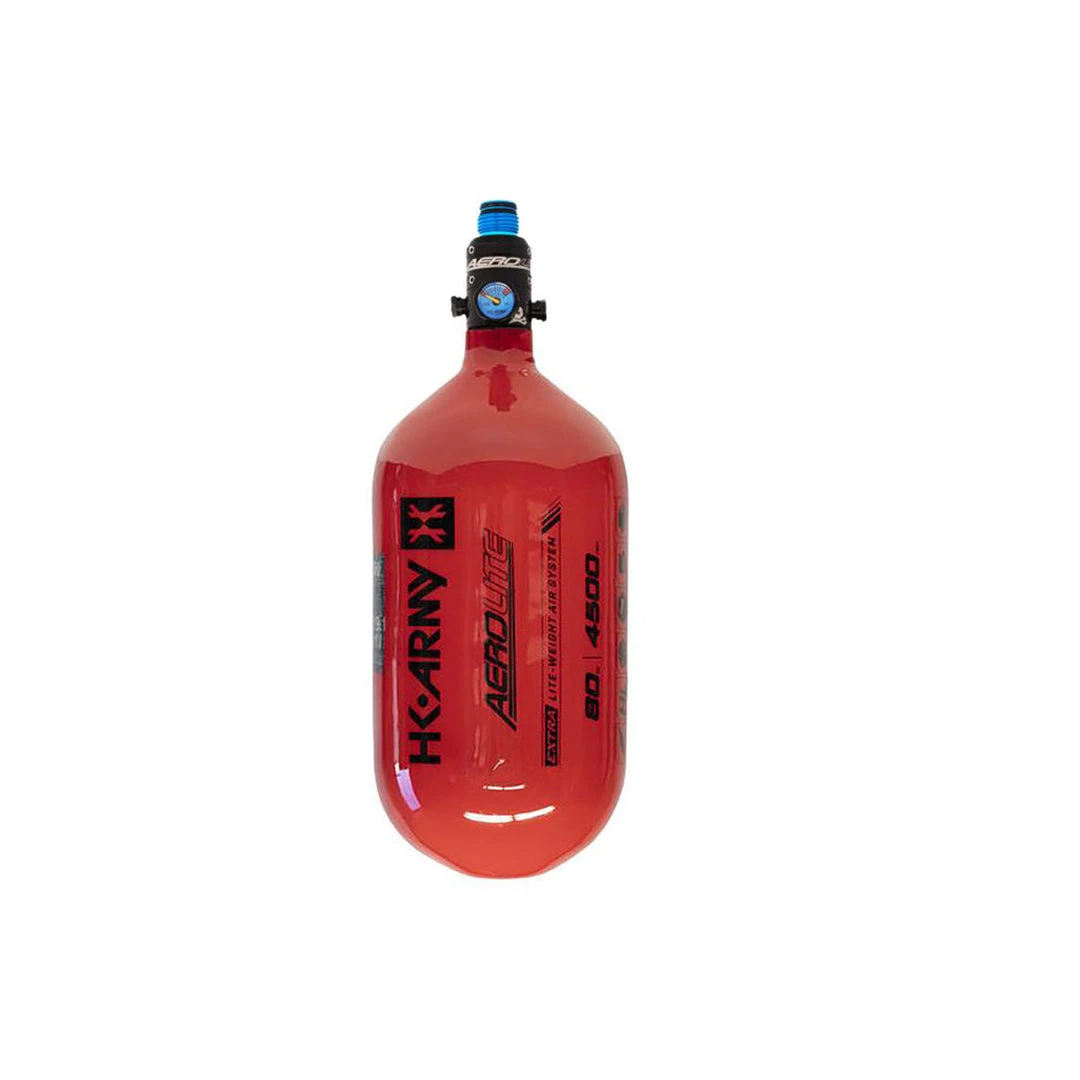 HK Army 80/4500 Extra Lite Paintball Air Tank With Pro Regulator 4 HK Army 80/4500 Extra Lite Paintball Air Tank With Pro Regulator