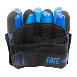 HK Army Valken Fate GFX 4+3 Paintball Harness - Plasma Blue