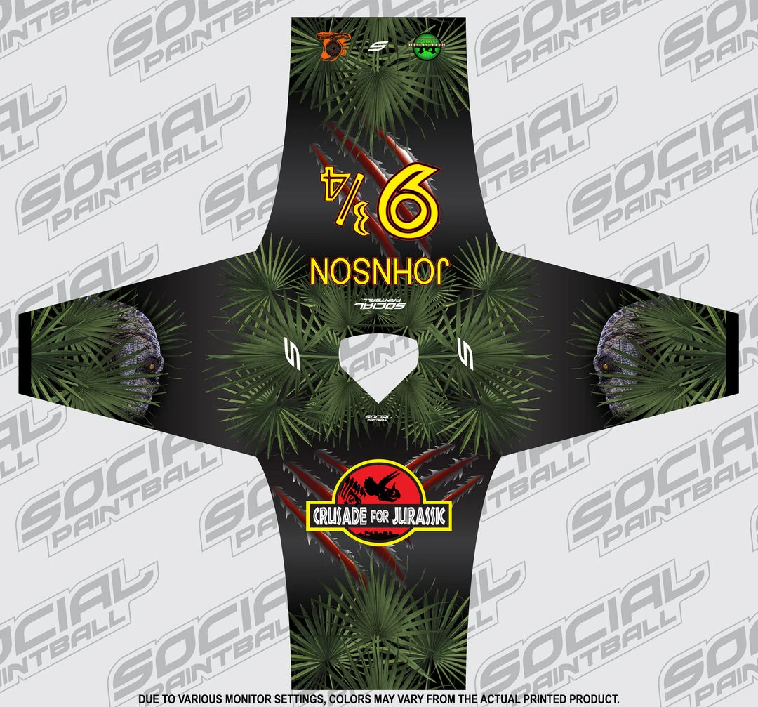 Social Paintball 2018 Crusade For Jurassic Custom Event SMPL Jersey 3 Social Paintball 2018 Crusade For Jurassic Custom Event SMPL Jersey