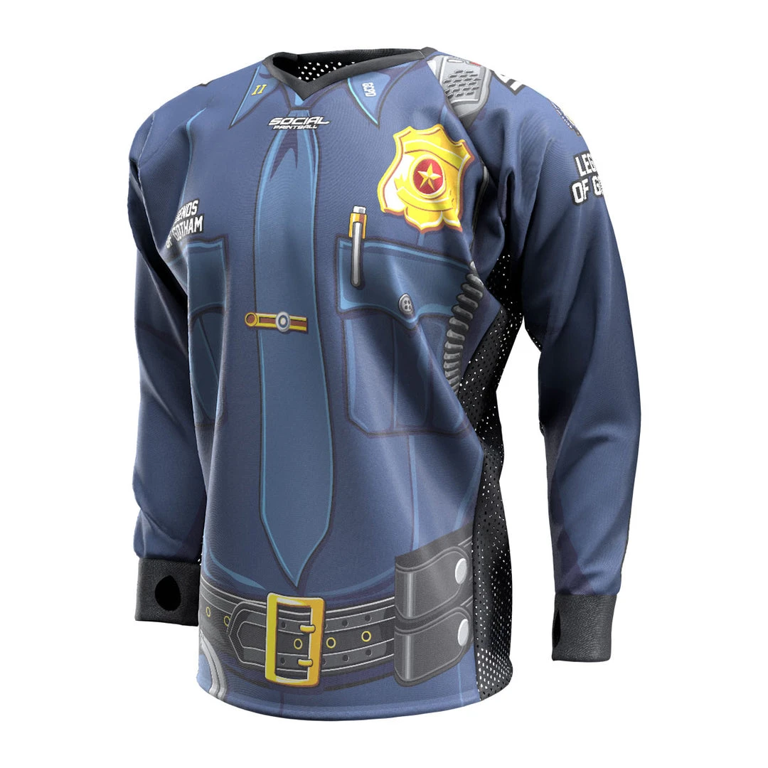 Social Paintball 2018 Legends Of Gotham Custom Event SMPL Jersey, Gotham City Police 1 Social Paintball 2018 Legends Of Gotham Custom Event SMPL Jersey, Gotham City Police
