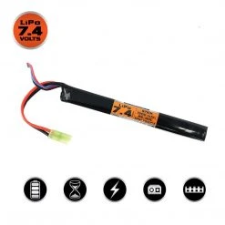 Valken LiPo 7.4V 1300mAh 50C Stick Airsoft Battery (Small Tamiya) Batteries