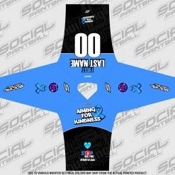 Social Paintball 2018 Aiming For Kindness Charity SMPL Event Jersey