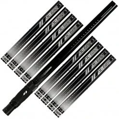 HK Army LAZR BARREL KIT - POLISH BLACK - BLACK INSERTS - COCKER THREADS