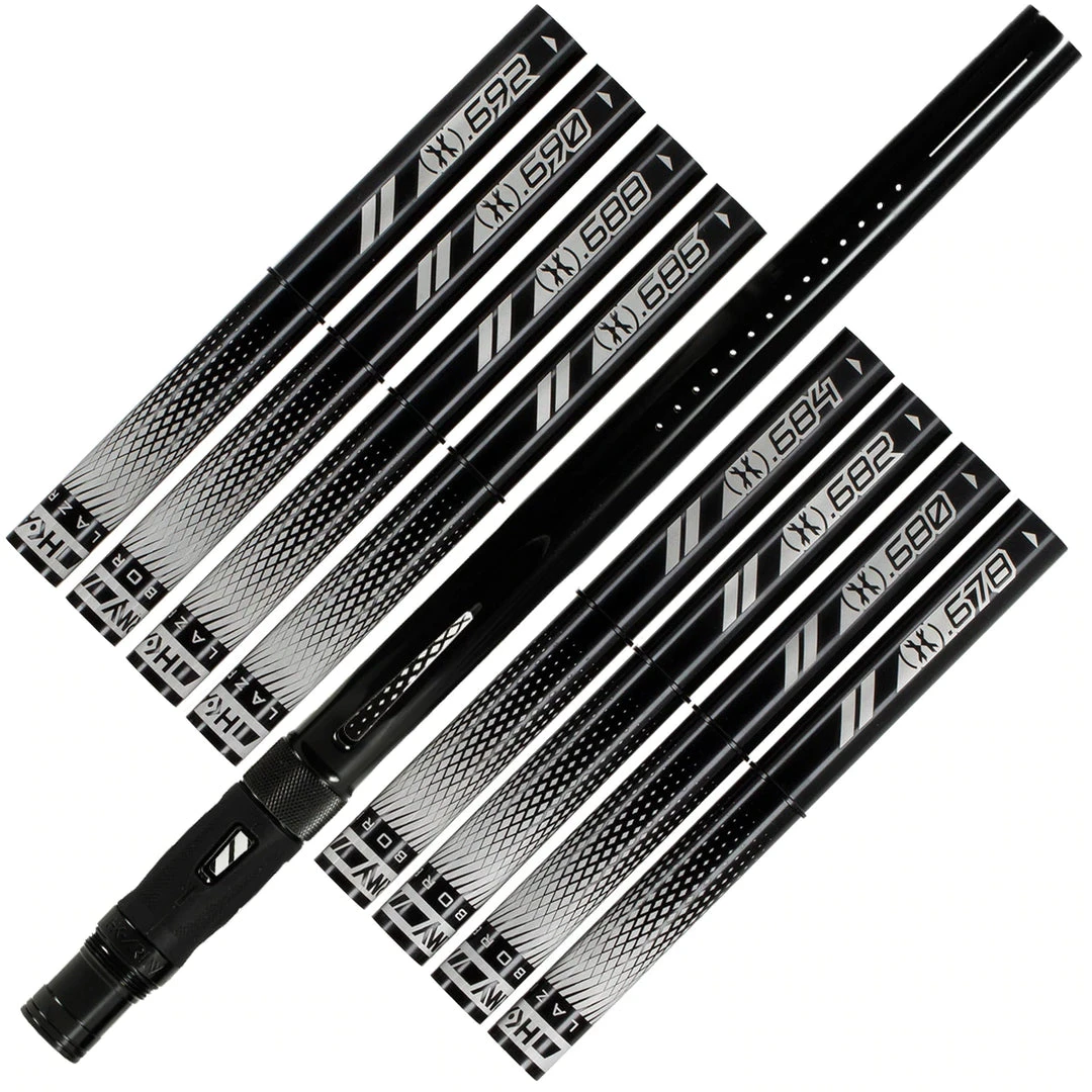 HK Army LAZR BARREL KIT - POLISH BLACK - BLACK INSERTS - COCKER THREADS 1 HK Army LAZR BARREL KIT - POLISH BLACK - BLACK INSERTS - COCKER THREADS