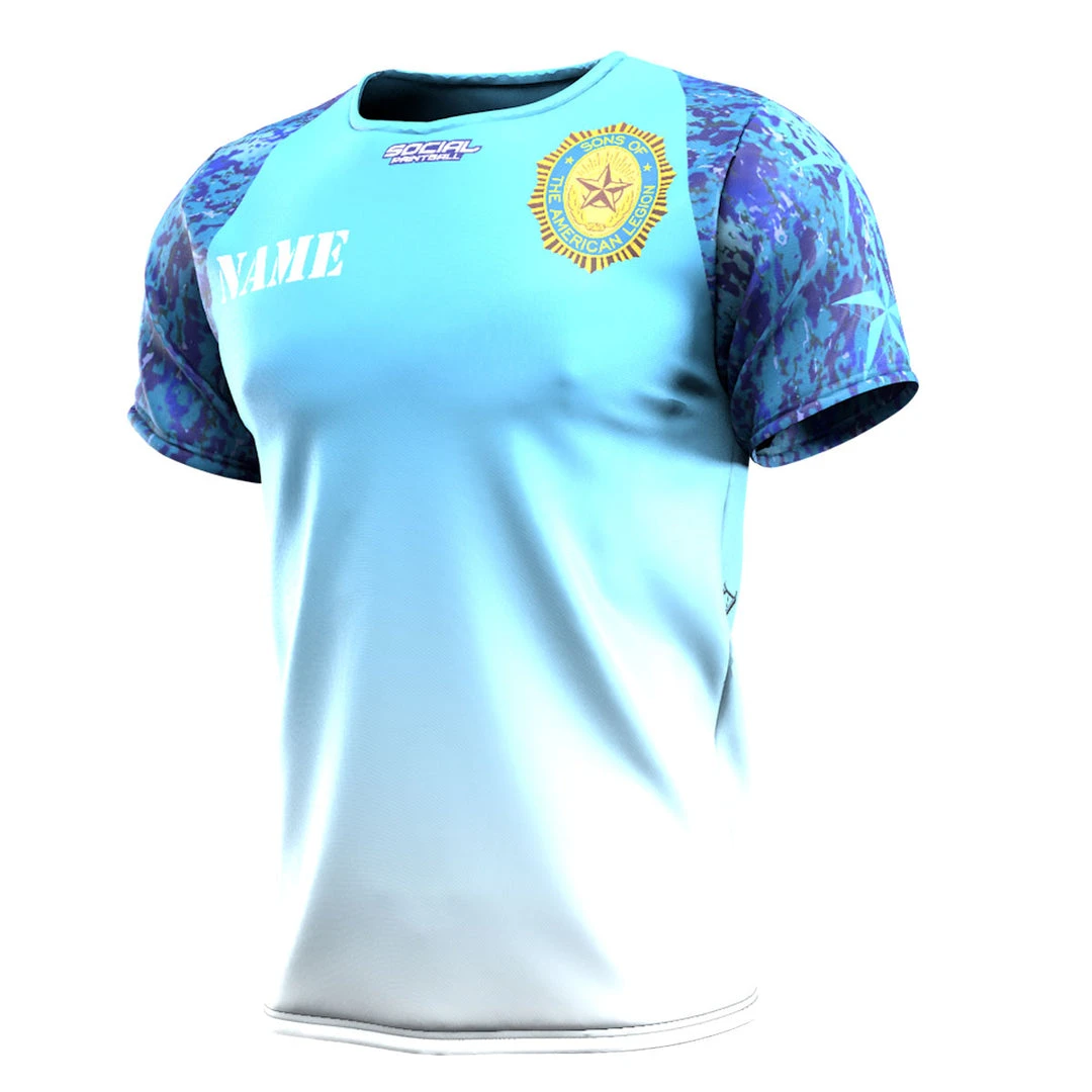 Social Paintball 2018 Sons Of The American Legion Team Defiance Custom Charity Grit Dry-Wick Shirt 1 Social Paintball 2018 Sons Of The American Legion Team Defiance Custom Charity Grit Dry-Wick Shirt