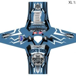 Social Paintball Fox’s Den Unpadded SMPL Jersey, Blue
