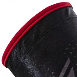 Social Paintball SMPL Elbow Pads, Black Red