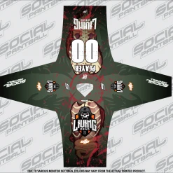 Social Paintball 2018 Living Dead 5 Custom Event SMPL Jersey $65.00 – $75.00