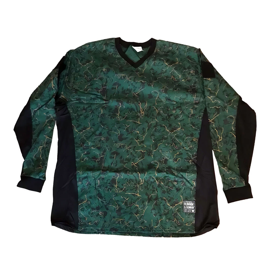 Social Paintball Grit O.G. Renegade Jersey, Green Fire 1 Social Paintball Grit O.G. Renegade Jersey, Green Fire