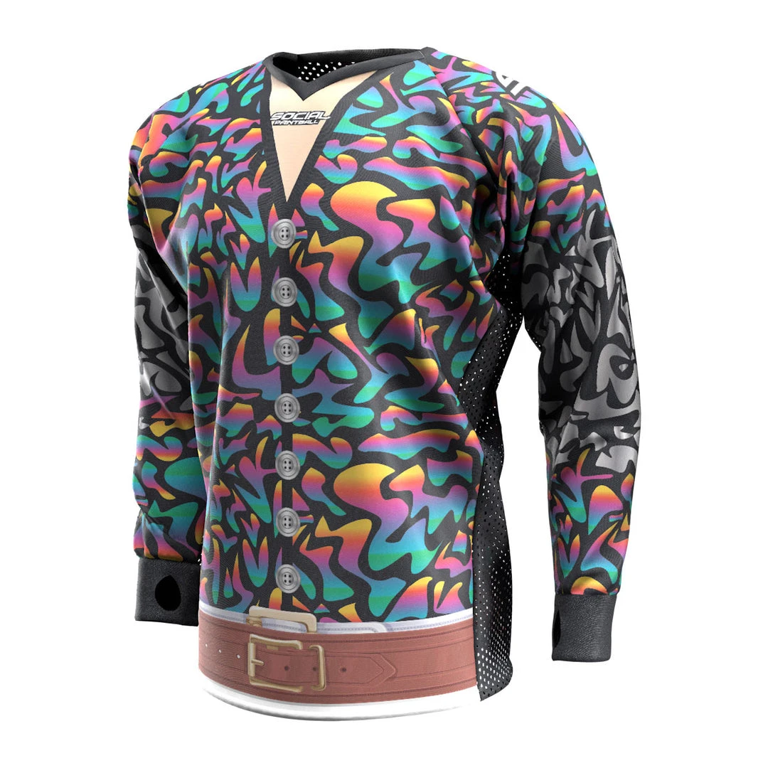 Social Paintball Exotic Tiger Rainbow SMPL Paintball Jersey 1 Social Paintball Exotic Tiger Rainbow SMPL Paintball Jersey