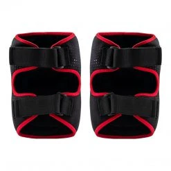 Social Paintball SMPL Knee Pads, Black Red