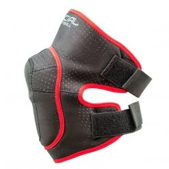 Social Paintball SMPL Knee Pads, Black Red