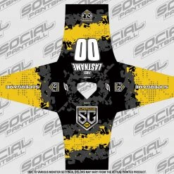 Social Paintball 2020 SuperGame West (Oregon) Custom Event SMPL Jersey, Yellow