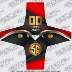 Social Paintball 2018 East Coast SuperGame Custom Event SMPL Jersey, Red Team 8 Social Paintball 2018 East Coast SuperGame Custom Event SMPL Jersey, Red Team