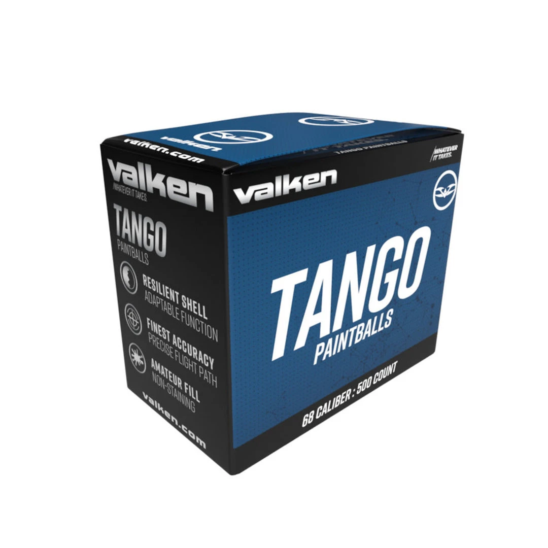 Valken Tango .68 Caliber Paintballs - 500 Count 1 Valken Tango .68 Caliber Paintballs - 500 Count