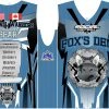Social Paintball Fox’s Den Sleeveless Jersey, Blue
