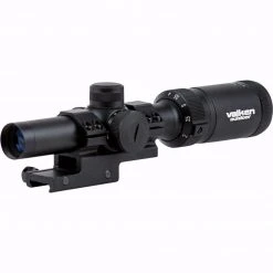 Valken 1-4x20 Mil-Dot Airsoft Rifle Scope W/ Mount