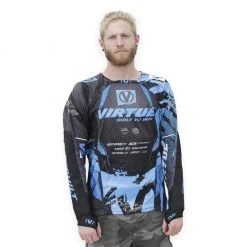 Social Paintball VIRTUE PRO JERSEY - CYAN