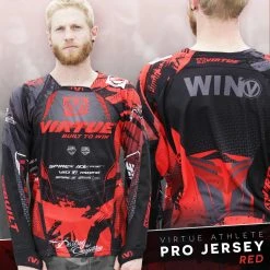 Social Paintball VIRTUE PRO JERSEY - RED